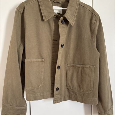 Khaki Denim Jacket
