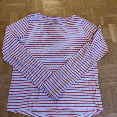 T-shirt a manica lunga a righe