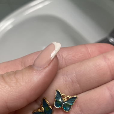 Schmetterling ohrringe