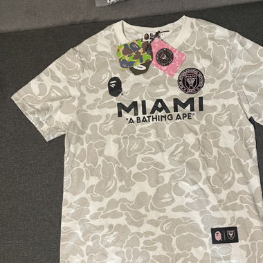BAPE x Inter Miami CF Camo T-Shirt
