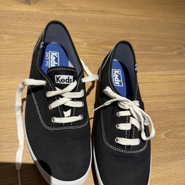 Black Keds Canvas Sneakers