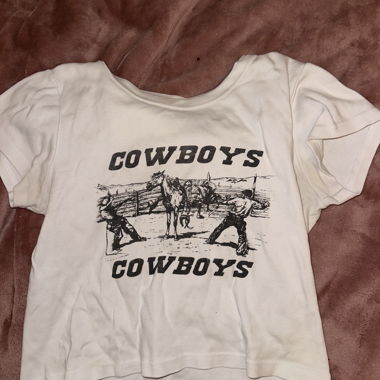 Crop top 100% coton 