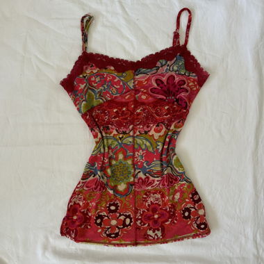 Vintage Sommer-Top Größe M