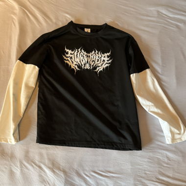 T-shirt manches longues imprimé