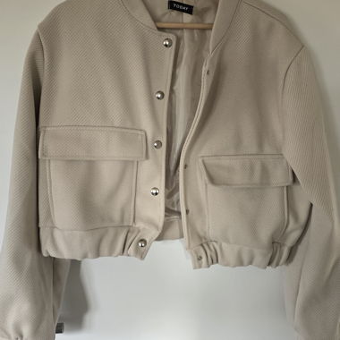 Veste courte beige TODAY