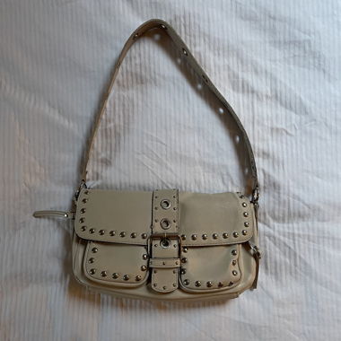 Sac bandoulière beige