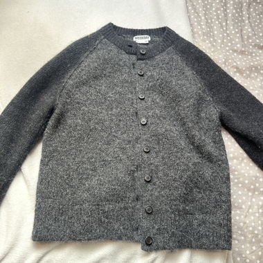 Grey cardigan