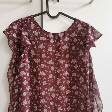 Bluse Volants