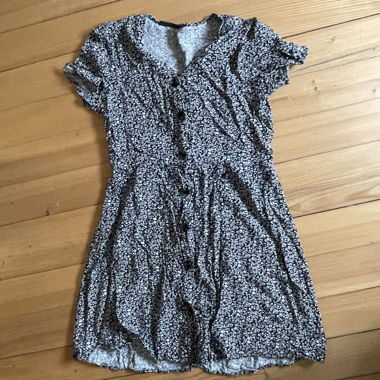 Chicoree Kleid schwarz-weiss S