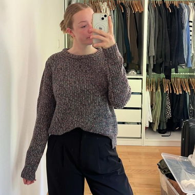 Colourful Knit Sweater