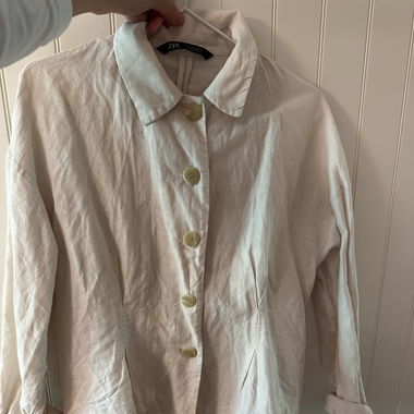 Linen shirt frok zara