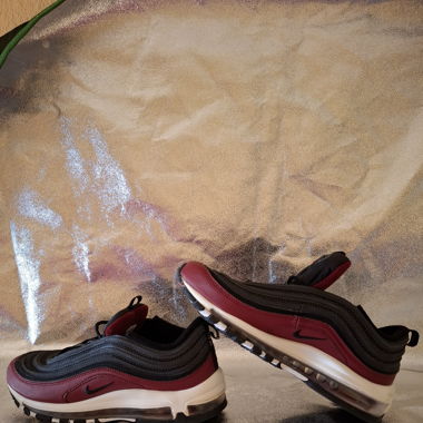 NIKE AIR MAX 97 BLACK TEAM RED EUR 42