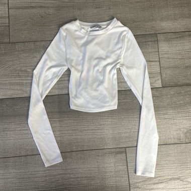 crops tops blancs 