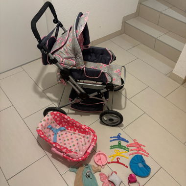 Passeggino con accessori