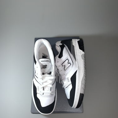New Balance 550 White Black Rain Cloud