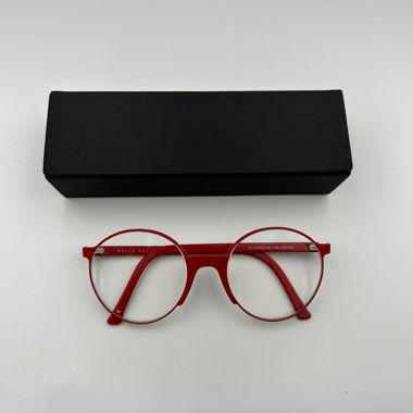 Andy Wolf Red Glasses