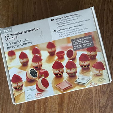 Set de 20 tampons motifs de Noël