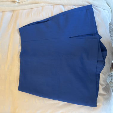 Gonna pantaloncino blu Zara