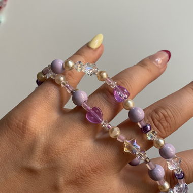 Collier violet