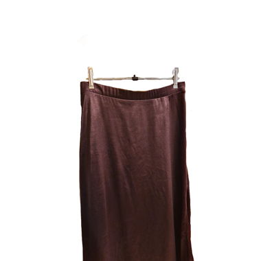 Long Burgundy Skirt