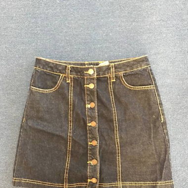 Jupe / Rock von Stradivarius aus Jeansstoff