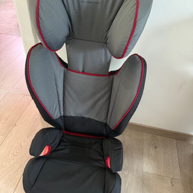 Seggiolino auto per bambini grigio/nero