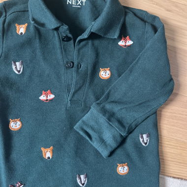 NEXT Kids Green Polo