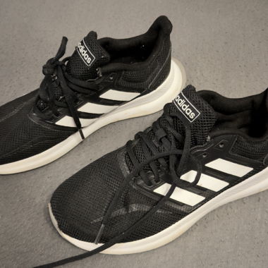 Sneakers Adidas nero/bianco