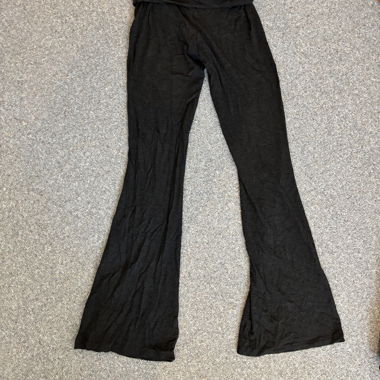 Graue Yoga-Hose
