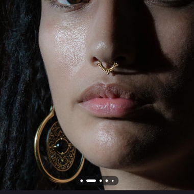 Septum, Goldener Nasenring