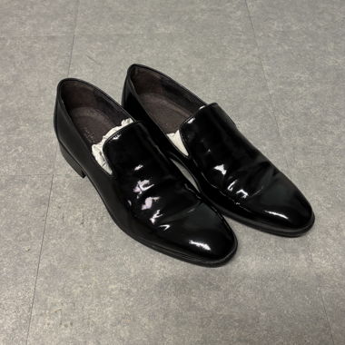 Glossy Black Loafers