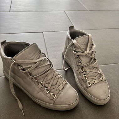 Balenciaga Arena leather high-top sneakers