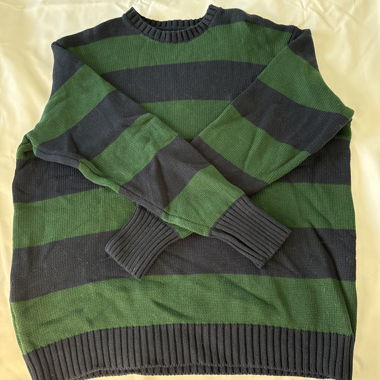 Striped Knit Sweater