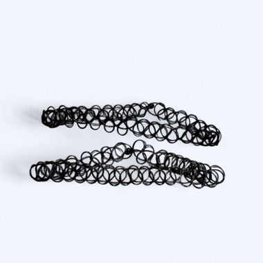 Black Tattoo Choker Necklace