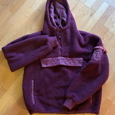 Alpha Industries Teddy Hoodie Gr. L