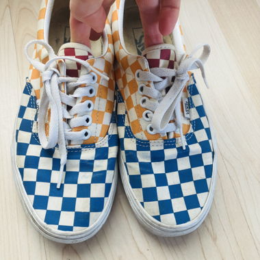 Vans checkerboard sneakers
