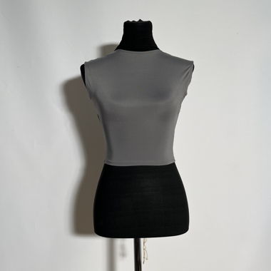 Top court gris Pull&Bear XS