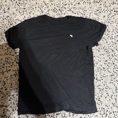 Schwarzes T-Shirt von Abercrombie
