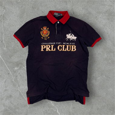 vintage polo ralph lauren big pony shirt navy