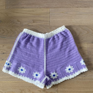 gehäkelte Shorts