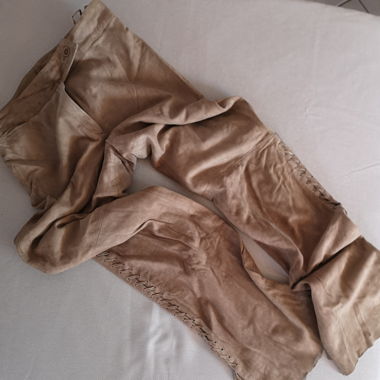 Wildlederhose