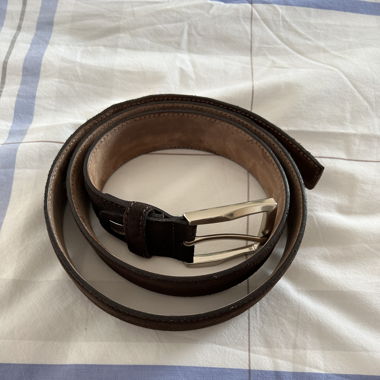 Nubuck Leather Belt