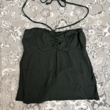 Brandy Melville Tube-Top mit Trägern im Neckholder-Stil