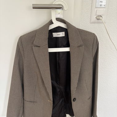 Blazer MNG à petits carreaux