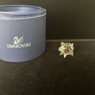 Swarovski Crystal Pig
