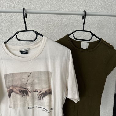 2x T-Shirt zusammen