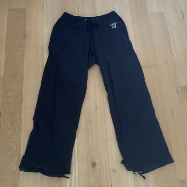 Baggy Distressed Olympic Sweatpants