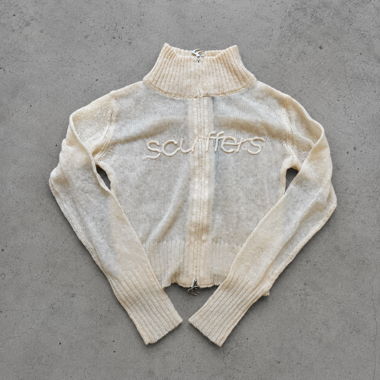 Scuffers Strickjacke Ecru XS