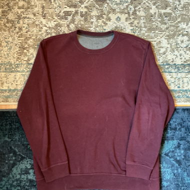 Felpa bordeaux Burton Menswear XXL