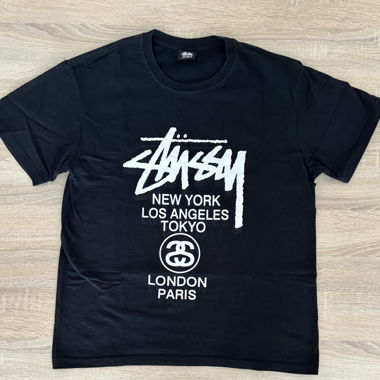 Stussy T-Shirt schwarz